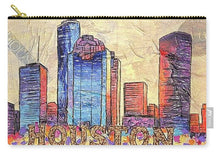 Load image into Gallery viewer, Electric H-Town Pulse - Zip Pouch