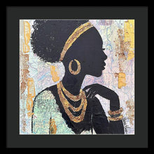 Load image into Gallery viewer, Golden Cartography - Framed Print