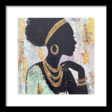 Load image into Gallery viewer, Golden Cartography - Framed Print