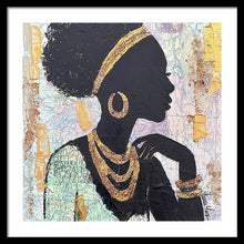 Load image into Gallery viewer, Golden Cartography - Framed Print