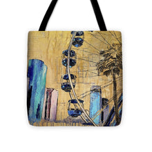 Load image into Gallery viewer, Golden Skyline - Tote Bag