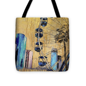 Golden Skyline - Tote Bag