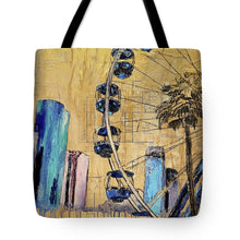 Load image into Gallery viewer, Golden Skyline - Tote Bag