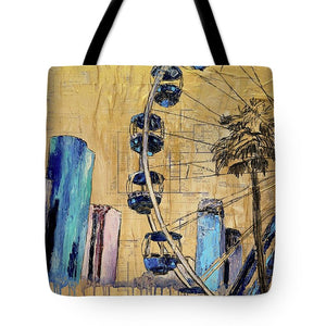 Golden Skyline - Tote Bag