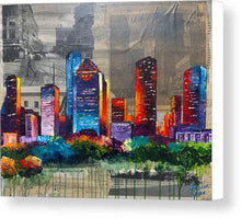 Load image into Gallery viewer, Houston, A Century in Contrast - Canvas Print