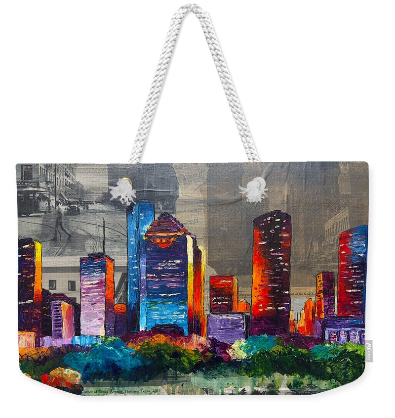Houston, A Century in Contrast - Weekender Tote Bag