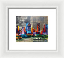 Load image into Gallery viewer, Houston, A Century in Contrast - Framed Print