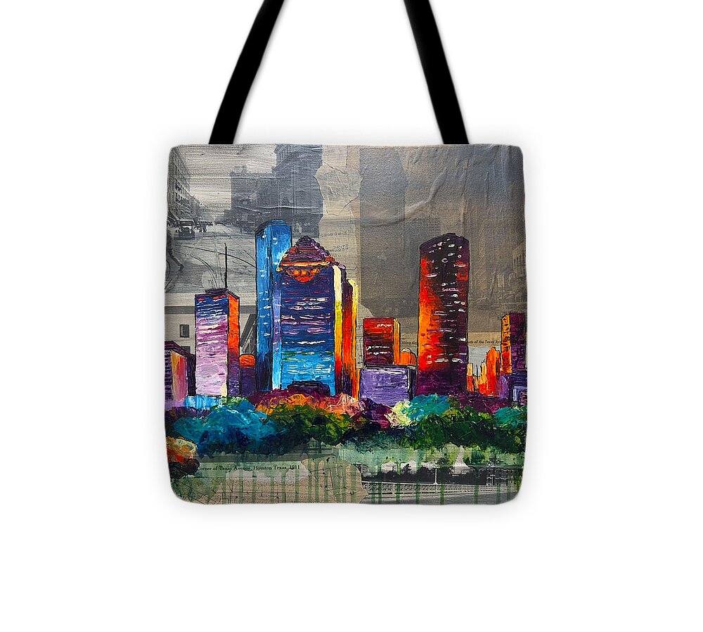 Houston, A Century in Contrast - Tote Bag