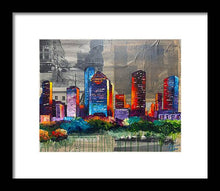Load image into Gallery viewer, Houston, A Century in Contrast - Framed Print