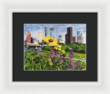 Load image into Gallery viewer, Houston Flowers - Framed Print