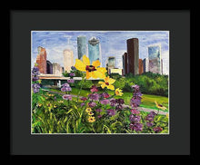 Load image into Gallery viewer, Houston Flowers - Framed Print