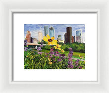 Load image into Gallery viewer, Houston Flowers - Framed Print