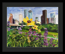 Load image into Gallery viewer, Houston Flowers - Framed Print