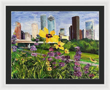 Load image into Gallery viewer, Houston Flowers - Framed Print