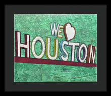 Load image into Gallery viewer, Houstons Heart - Framed Print
