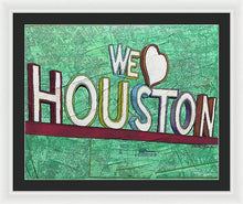 Load image into Gallery viewer, Houstons Heart - Framed Print