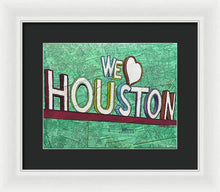 Load image into Gallery viewer, Houstons Heart - Framed Print