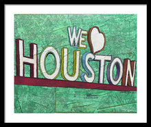 Load image into Gallery viewer, Houstons Heart - Framed Print