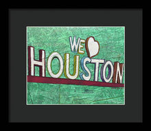Load image into Gallery viewer, Houstons Heart - Framed Print