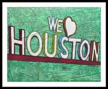 Load image into Gallery viewer, Houstons Heart - Framed Print