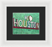 Load image into Gallery viewer, Houstons Heart - Framed Print