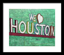 Load image into Gallery viewer, Houstons Heart - Framed Print