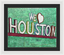Load image into Gallery viewer, Houstons Heart - Framed Print