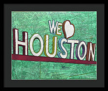 Load image into Gallery viewer, Houstons Heart - Framed Print