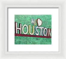 Load image into Gallery viewer, Houstons Heart - Framed Print