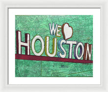 Load image into Gallery viewer, Houstons Heart - Framed Print