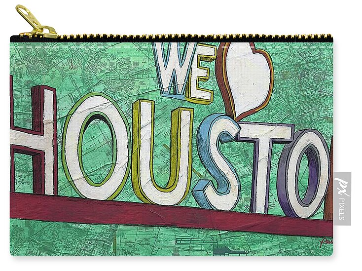 Houstons Heart - Zip Pouch