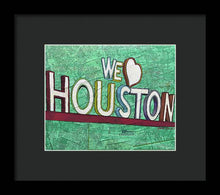 Load image into Gallery viewer, Houstons Heart - Framed Print