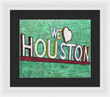 Load image into Gallery viewer, Houstons Heart - Framed Print