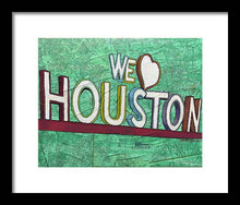 Load image into Gallery viewer, Houstons Heart - Framed Print