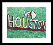 Load image into Gallery viewer, Houstons Heart - Framed Print