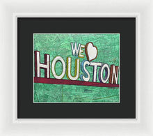 Load image into Gallery viewer, Houstons Heart - Framed Print