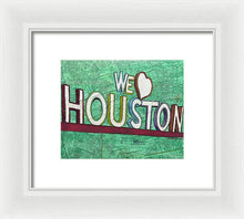 Load image into Gallery viewer, Houstons Heart - Framed Print