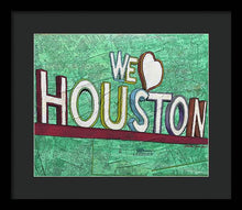 Load image into Gallery viewer, Houstons Heart - Framed Print