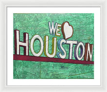 Load image into Gallery viewer, Houstons Heart - Framed Print