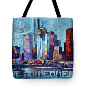 Houstons Urban Map - Tote Bag