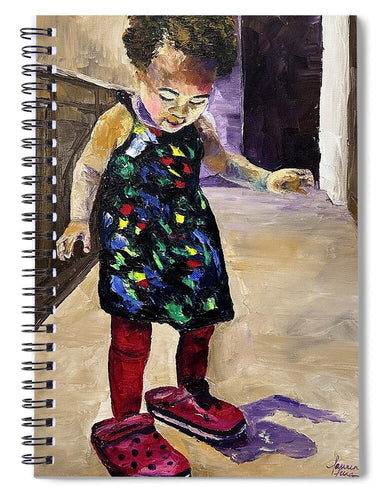 Mommys Shoes - Spiral Notebook