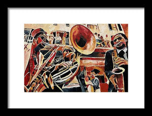 Saxy Dreams - Framed Print