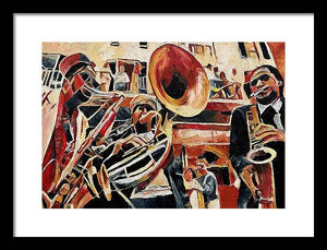 Saxy Dreams - Framed Print