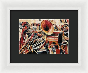 Saxy Dreams - Framed Print