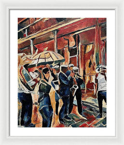 Second Line Dreams - Framed Print