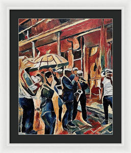 Second Line Dreams - Framed Print