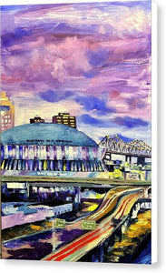 Superdome NOLA - Canvas Print