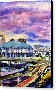 Superdome NOLA - Canvas Print