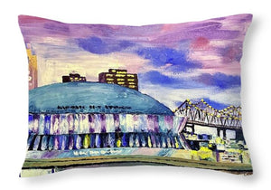 Superdome NOLA - Throw Pillow