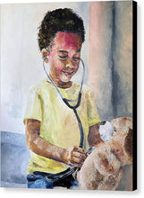 Load image into Gallery viewer, Teddys Checkup - Canvas Print